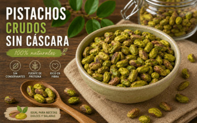 Pistachos crudos sin cáscara: qué son, cómo utilizarlos y cómo conservarlos