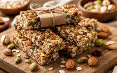 Barritas energéticas saludables: cómo prepararlas con frutos secos y buenos ingredientes