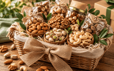 Cesta de frutos secos: qué incluir y cómo preparar una cesta para regalar